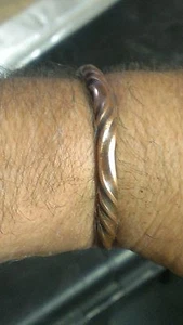 Men's Copper Viking Bracelet, SCA, LARP, Medieval, gift - Picture 1 of 2
