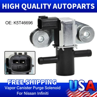 Vapor Canister Purge Solenoid Valve for Nissan Rogue SL SV Altima Sentra 2.5L - Изображение 1 из 4