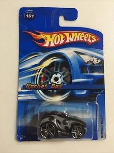 Hot Wheels 2006 #161 Rocket Box Flat Black mit Flammen PR5s - Bild 1 von 5