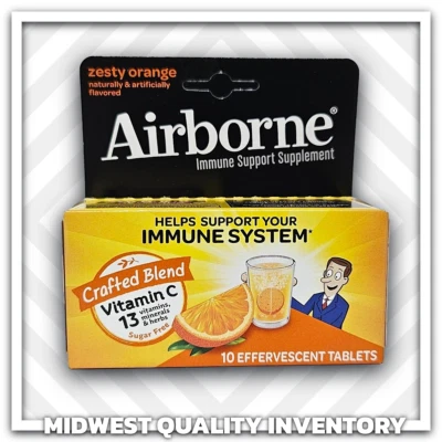 APOYO INMUNOLÓGICO AEROTRANSPORTADO (NARANJA PICANTE) 10 COMPRIMIDOS EFERVESCENTES Foto 1 de 3