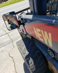 2 VINYL COATED MAGNETIC MIRRORS skidsteer,kubota,john deere, heavy equipment - Picture 1 of 7