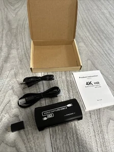 4K Audio Video Capture Card USB 3.0 With Loop PACOXI Z27 - Picture 1 of 5