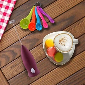 Espumadores eléctricos de leche de mano para café, listones, capuchinos, etc. - Imagen 1 de 5