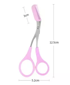 USA ๐บ๐ฒ Eyebrow Trimmer Scissors With Comb nose Hair Removal trimming Grooming - Picture 1 of 2