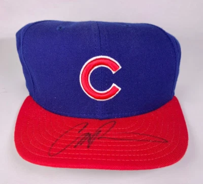 Gorra de béisbol Fleer 25401 firmada autografiada por Corey Patterson Foto 1 de 4