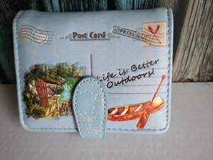 bb Klostermann Geldbörse kurz Portmonee Börse Shag Wear Etui Landschaft 51315 - Bild 1 von 6