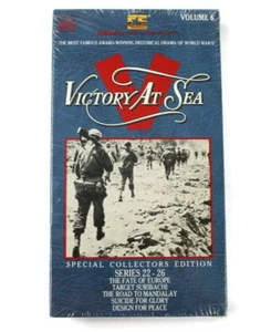 VHS TAPE VICTORY AT SEA COLLECTORS EDITION SERIES 22 - 26, Vol. 6 NEW - Picture 1 of 3