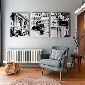 Designer Fashion Quotes - Set Of 3x - Canvas Wall Art- Poster Print Picture- A3 - Picture 1 of 6
