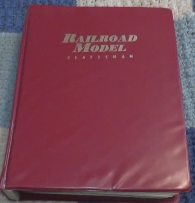 Railroad Model Craftsman 1978 Magazines Lot of 12 Bound In Official Binder RMC - Image 1 of 4