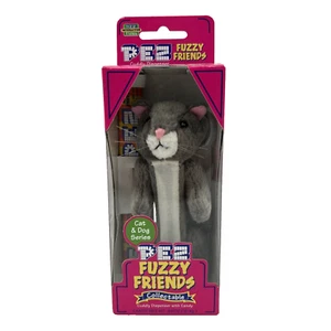 PEZ + Dakin FUZZY FRIENDS Oscar The CAT DISPENSER 2002 -New - Picture 1 of 2