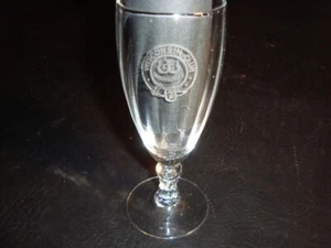 Vintage Wisconsin Club Stemware Etched Glass - Picture 1 of 1