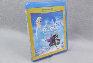 Frozen (Blu-Ray 3D + 2D, 2014) El Reino Del Hielo - Foto 1 di 5