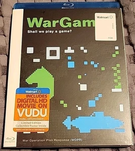 Wargames (Blu-ray) w/OOP Walmart Exclusive Limited Edition Collectible Poster - Bild 1 von 6