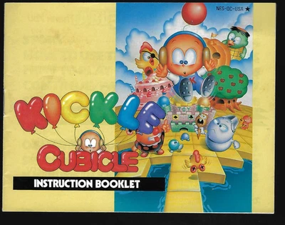 MANUAL ONLY Kickle Cubicle (Nintendo Entertainment System, 1990) - Image 1 of 3
