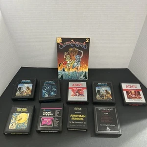Atari 2600/ Commodore 64, Vintage Games, Untested, - Picture 1 of 5