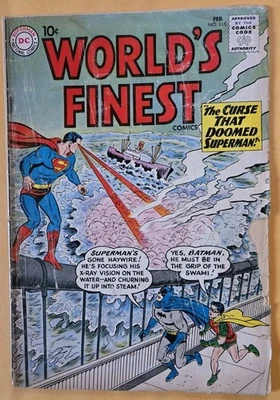 World's Finest Comics #115 G- (1.8) DC Comics 2/61 - Image 1 of 2