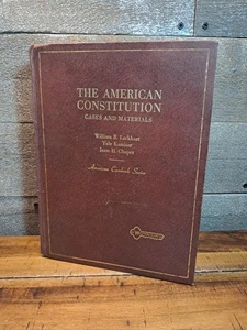 The American Constitution Cases And Materials 1970 American Casebook Series  - Picture 1 of 10