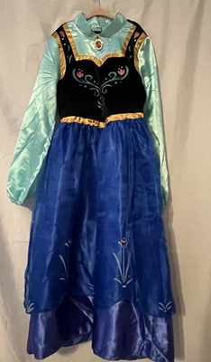 Disney Store Anna Frozen Disfraz de Viaje Niño Talla Mediana 9/10 Sin Capa Foto 1 de 4