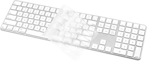 Keyboard Cover Skin for 2024 Magic Keyboard with Touch ID & Numeric Keypad iMac - Picture 1 of 17