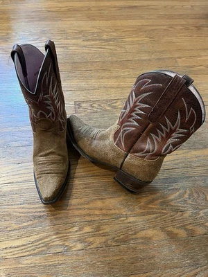 Botas vaqueras Junk Gypsy Lane para mujer marrón gamuza desbaste talla 10 Foto 1 de 4