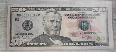 2013 $50 Low Serial Number - Image 1 of 2