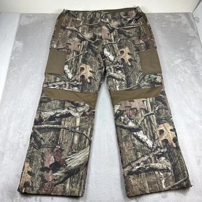 Mossy Oak Pants Men's 2XL Camo Break Up Infinity Hunting Fleece Lined Cargo - Image 1 of 4