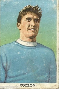 FIGURINE CALCIATORI SIDAM 1960 / 61 - LAZIO -# 130 - ROZZONI-  SOCCER CARD - Picture 1 of 1