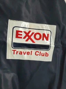Vintage Exxon Travel Club Blue Garment Bag, Suit, Travel, 40x20" - Picture 1 of 5
