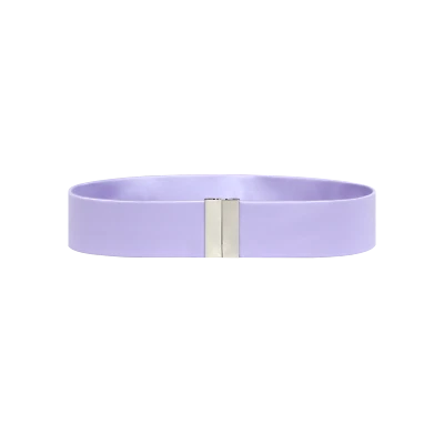 Mujeres Brillantes Anchos Elastizados Cinturones Hebilla de Metal Corsé Elástico Cintura Cintada Foto 1 de 4