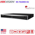 Hikvision DS-7616NXI-K2 16CH 4K 12MP 2SATA  H.265+ Network Video Recorder US