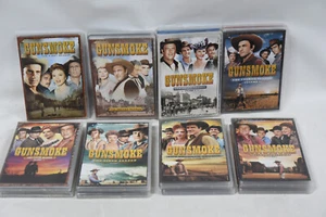GUNSMOKE TV Series - Season 1-8 DVD Set - 1 2 3 4 5 6 7 8 - Picture 1 of 17