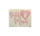 Dutch Bros Rare Mothers Day Pink Windmill Heart Sticker Decal