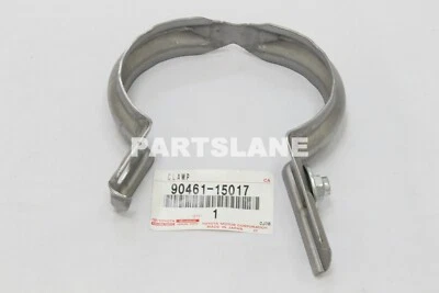 Abrazadera de tubo de escape trasero OEM 90461-15017 Toyota Tundra Sequoia Lexus LX570 Foto 1 de 2