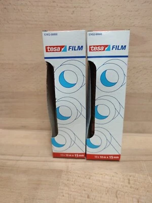tesafilm Transparent 20 Rollen: 10m x 15 mm Klebeband