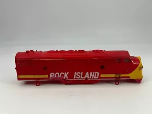 Mehano HO Scale Rock Island Locomotive Good Condition SHELL ONLY - Picture 1 of 6