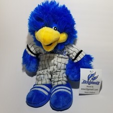 Sussex Skyhawks "Scooter" Mascot 10" Plush w/ Tag New Rare Minor League Baseball