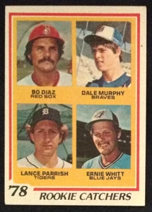 1978 Topps Baseball #708 Dale Murphy Rookie Parrish EX-EX-MT $2 spedizione - Foto 1 di 2