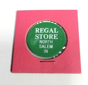 5 Cent - Green Token - Food Stamp Credit - Regal Store - North Salem, IN - Picture 1 of 2