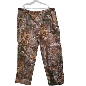 Magellan Outdoor Zip Off Cargo Pants 3XL Convertible Camo Adjustable Waist - Picture 1 of 10