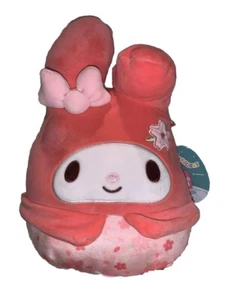 New Squishmallows 8" My Melody Sanrio Hello Kitty Sakura Flower Plush Pink 2024 - Picture 1 of 7