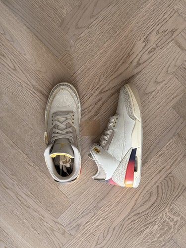 Air Jordan 3 Jordan Retro SP J Balvin Medellin Sunset UK9.5 Nuovo