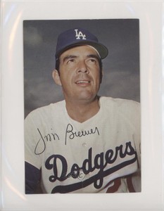 1971 Ticketron Los Angeles Dodgers Jim Brewer #3