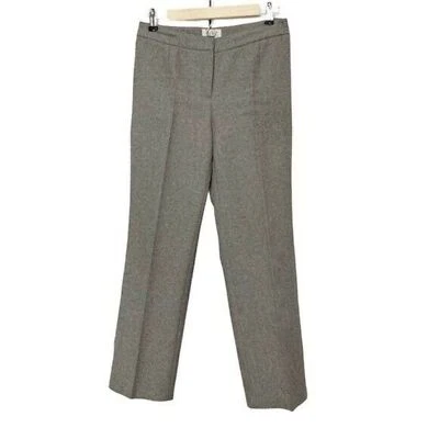 Le Suit Women Dress Pants Size 2P Tweed Trouser Gray - Image 1 of 4