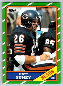 1986 Topps #12 Matt Suhey