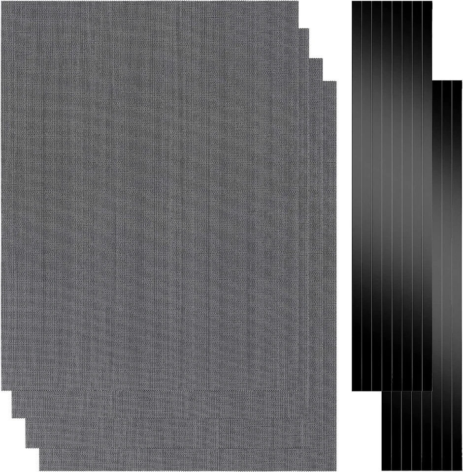 [4 Stück] 400 X 300 Mm DIY PC Gehäuse Staub Mesh Filter Abdeckung PVC Staubdicht - Bild 1 von 4