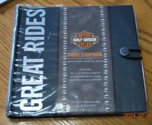 Harley -Davidson Photo Scrapbook - NEW - Picture 1 of 8