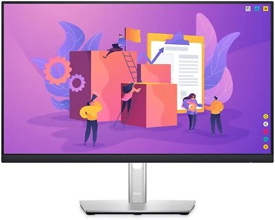 DELL P2422H Full HD Wide Screen 24" LED Monitor Black & Silver HDMI VGA (NEW) - Image 1 of 4