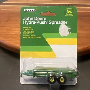 Ertl John Deere Hydra-Push Spreader 1:64 DieCast - Ertl 574 - Vintage 1991 - Picture 1 of 13
