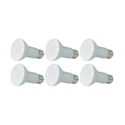 SATCO S9631 -  6.5 Watt R20 LED Bulb 3000K - 107 deg. Beam Angle (6 Pack) - Image 1 of 4