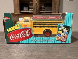 Vintage Ertl 1995 COCA-COLA 1953 Ford Die-Cast METAL BANK Delivery Truck - Picture 1 of 4